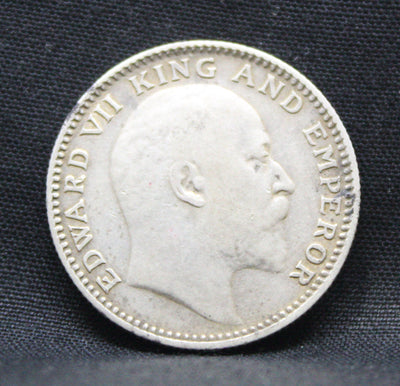 Half Rupee 1905 Edward VII Silver coins