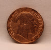 1\12 Anna 1905 Edward VII Copper coins