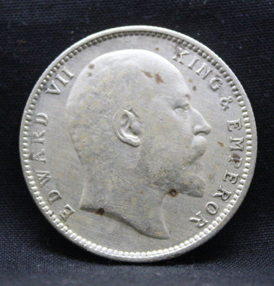 1 Rupee 1905 Edward VII Silver coins