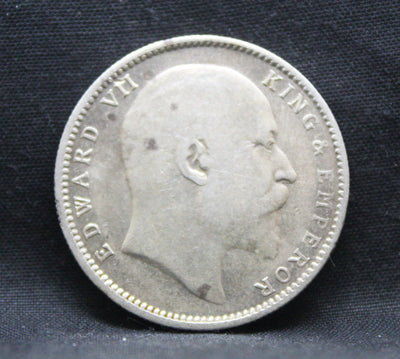 1 Rupee 1905 Edward VII Silver coins