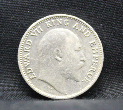 1\4 Rupees 1905 Edward VII Silver coins