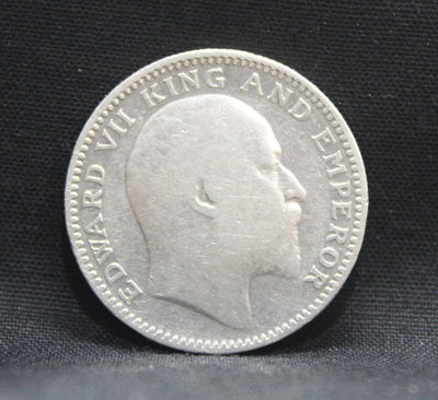 Half Rupee 1905 Edward VII Silver coins