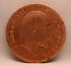 1\4 Anna 1906 Edward VII Bronze coins