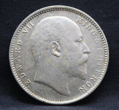 1 Rupee 1906 Edward VII Silver coins