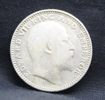 Half Rupee 1906 Edward VII Silver coins