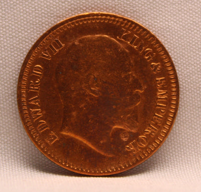 1\2 Pice 1906 Edward VII Bronze coins