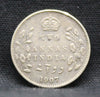 2 Annas 1907 Edward VII Silver coins