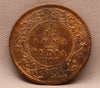 1\12 Anna 1907 Edward VII Copper coins