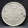 1\4 Rupees 1907 Edward VII Silver coins