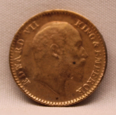 1\12 Anna 1907 Edward VII Copper coins