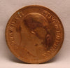 1\4 Anna 1907 Edward VII Bronze coins