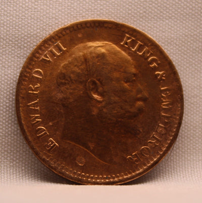 1\2 Pice 1907 Edward VII Bronze coins