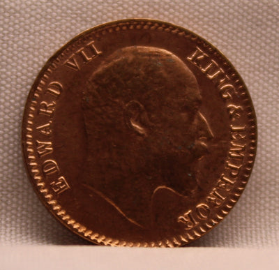 1\12 Anna 1907 Edward VII Copper coins