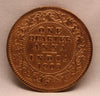 1\4 Anna 1908 Edward VII Bronze coins