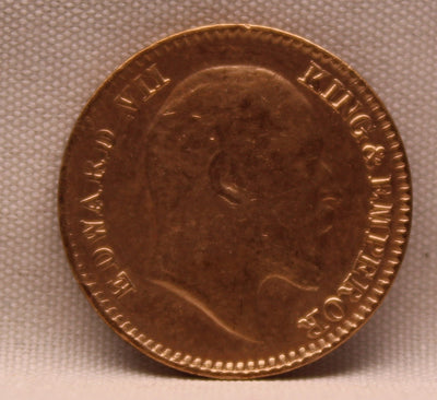 1\12 Anna 1908 Edward VII Copper coins