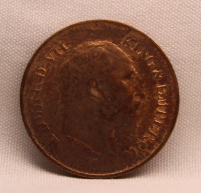 1\2 Pice 1908 Edward VII Bronze coins