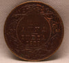 1\12 Anna 1909 Edward VII Copper coins