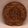 1\12 Anna 1909 Edward VII Copper coins