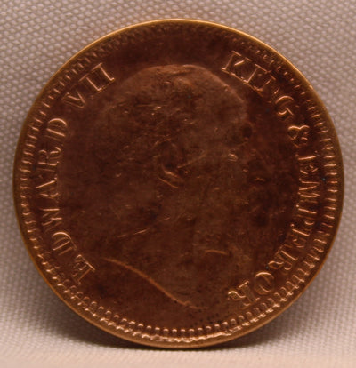 1\2 Pice 1909 Edward VII Bronze coins