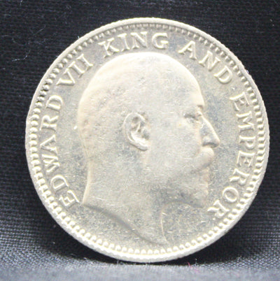 Half Rupee 1909 Edward VII Silver coins