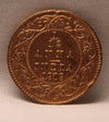 1\12 Anna 1909 Edward VII Copper coins