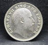 Half Rupee 1909 Edward VII Silver coins