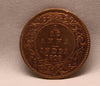 1\12 Anna 1909 Edward VII Copper coins