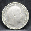 Half Rupee 1909 Edward VII Silver coins