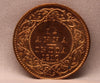 1\12 Anna 1910 Edward VII Copper coins