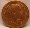 1\4 Anna 1910 Edward VII Bronze coins