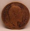 1\4 Anna 1910 Edward VII Bronze coins