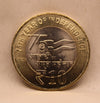 10  RS - 75TH YEAR OF INDEPENDENCE COIN