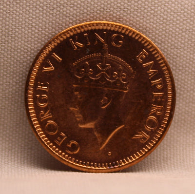 1/12 Anna 1941 George VI Bronze coins