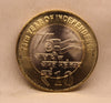 10 RS - 75TH YEAR OF INDEPENDENCE COIN