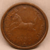 One Pice - Galloping Horse Coin -1950-UNC