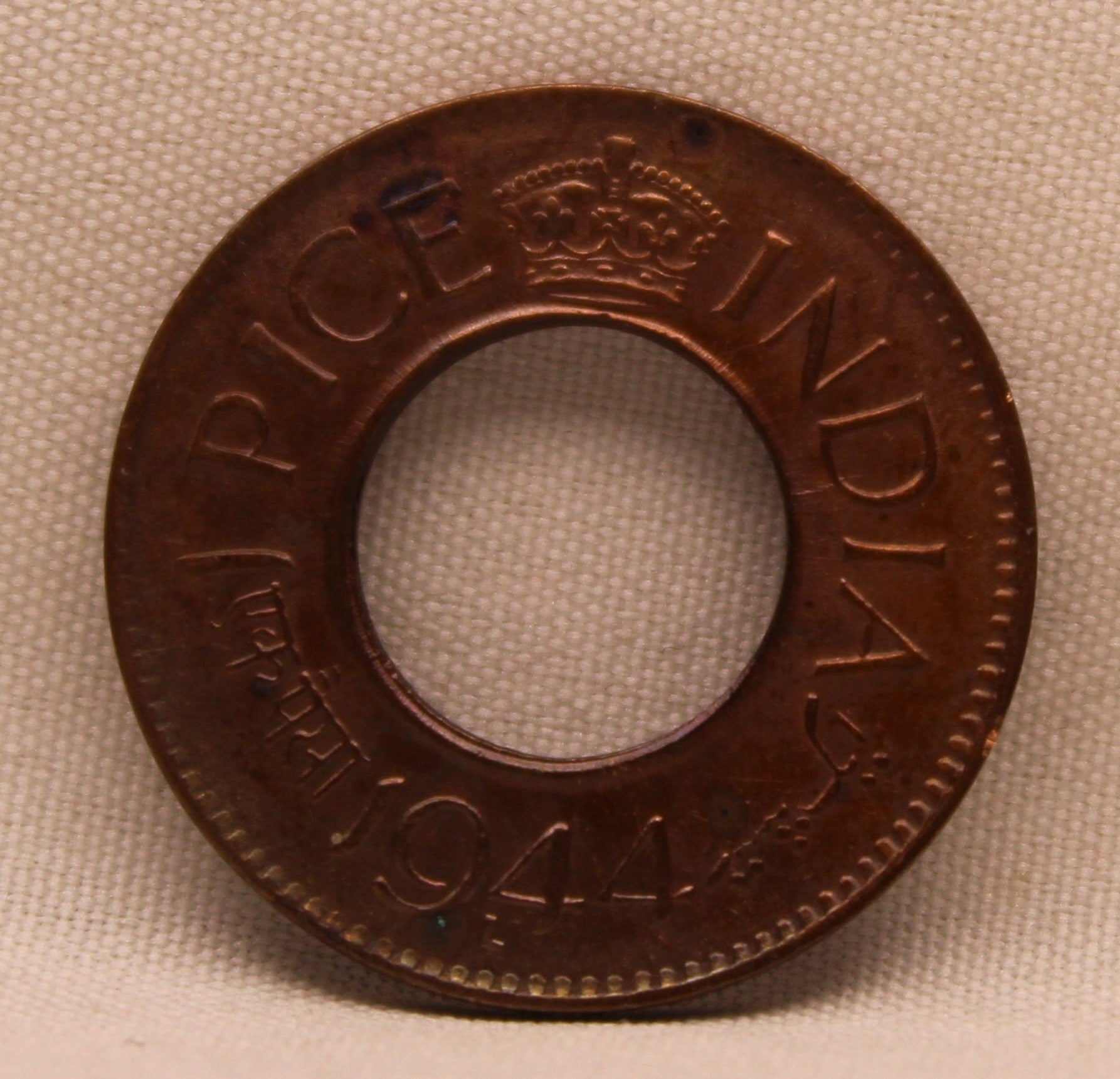 1 Pice 1944 George VI Copper coins