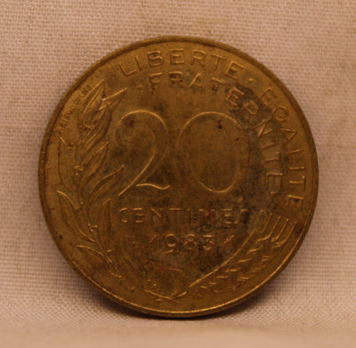 20 RS Liberte Egalite Fraternite - 1983