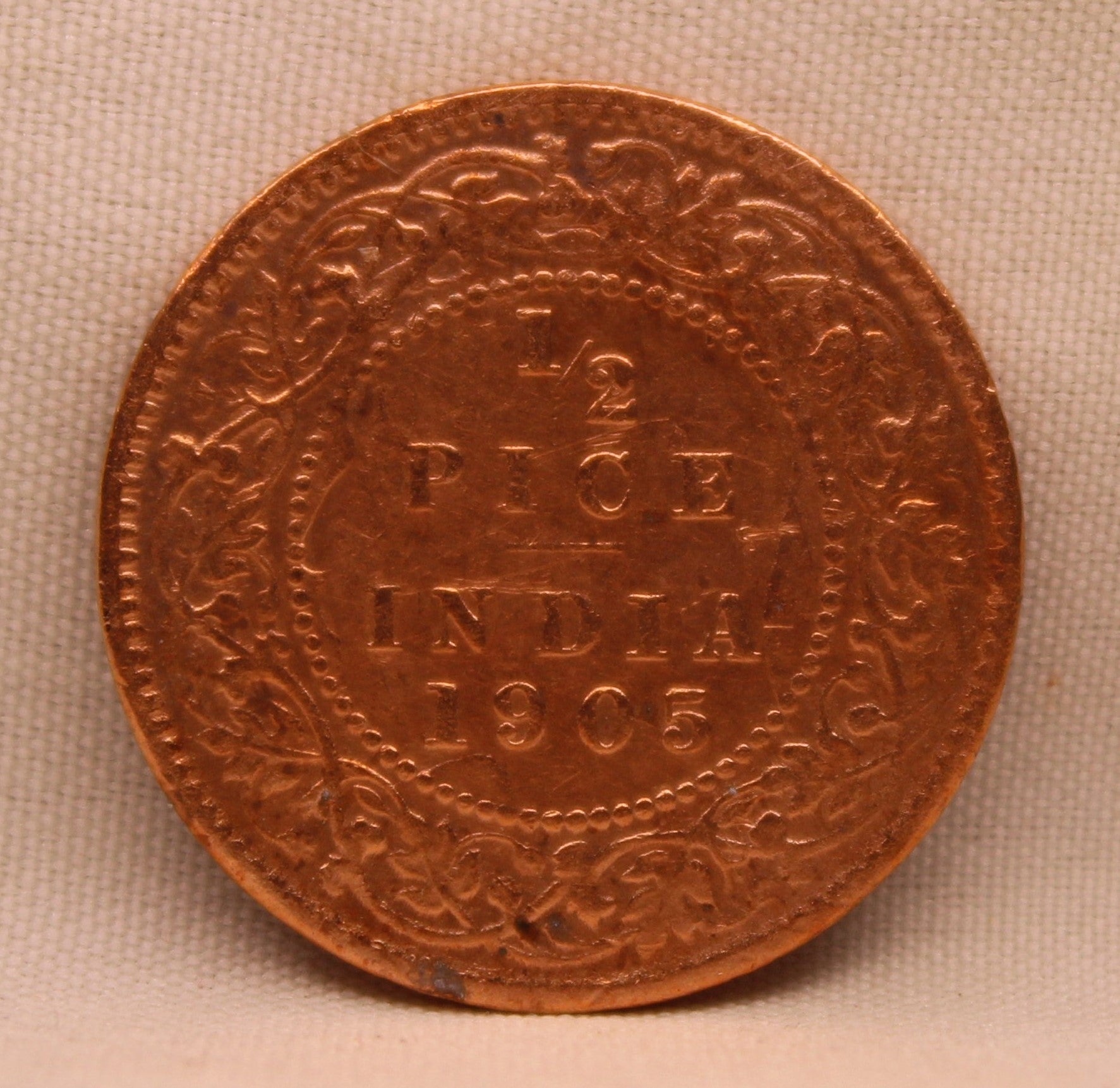 Half Pice 1905 Edward VII Copper Coins