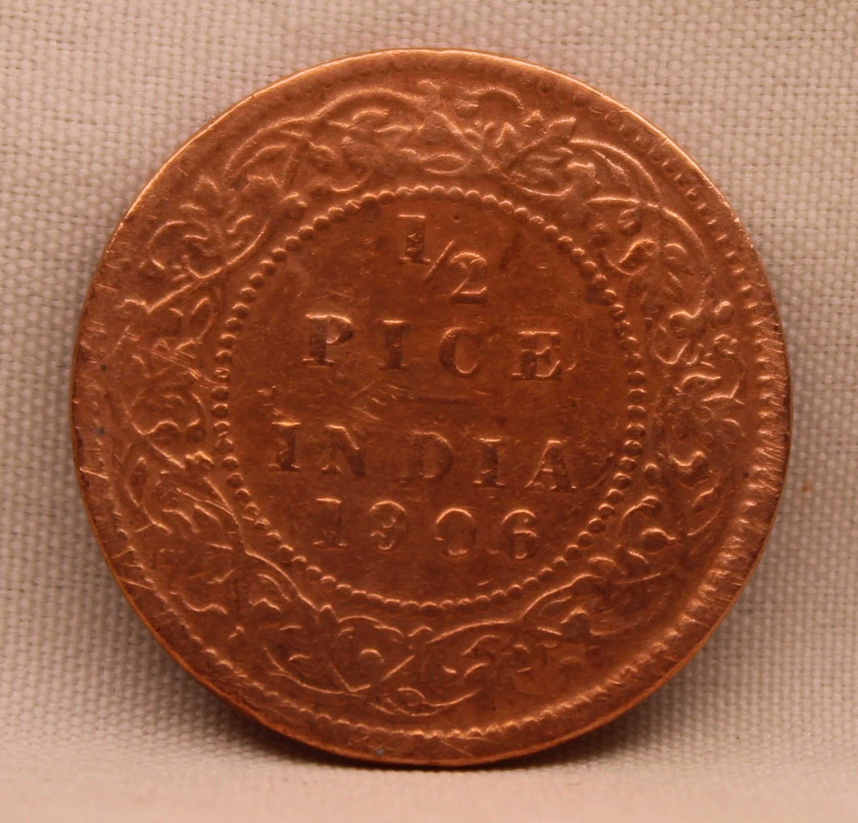 Half Pice 1906 Edward VII Copper Coins