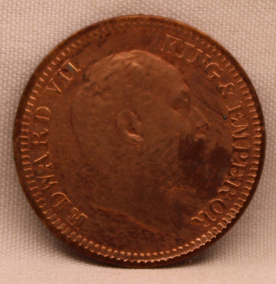 Half Pice 1910 Edward VII Copper Coins