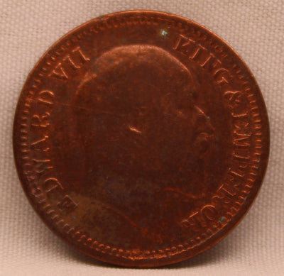 Half Pice 1903 Edward VII Copper Coins