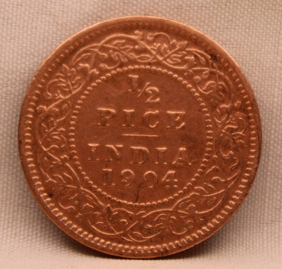 Half Pice 1904 Edward VII Copper Coins