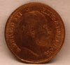 Half Pice 1908 Edward VII Copper Coins