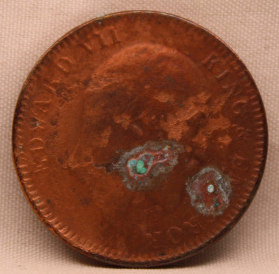 Quarter Anna 1905 Edward VII Copper Coins