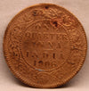 1\4 Anna 1906 Edward VII Bronze Coins