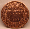 Quarter Anna 1906 Edward VII Copper Coins