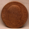 1\4 Anna 1910 Edward VII Bronze Coins