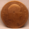 Quarter Anna 1907 Edward VII Copper Coins