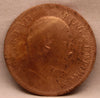 1\4 Anna 1906 Edward VII Bronze Coins