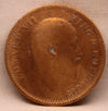 1\4 Anna 1908 Edward VII Bronze Coins